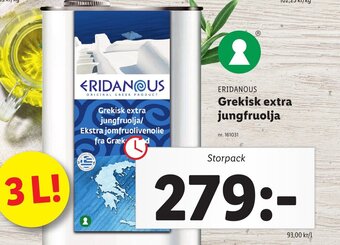 Lidl Grekisk Extra Jungfruolja erbjuda