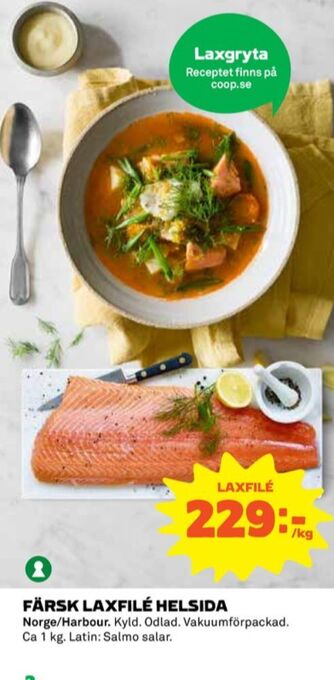 Harbour salmon co laxfilé