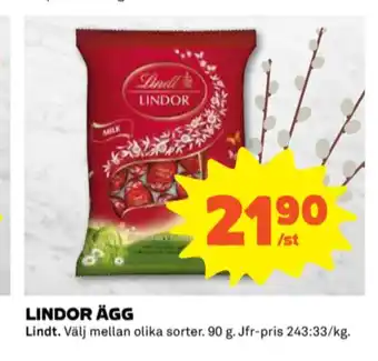 Coop Lindor påskägg erbjuda