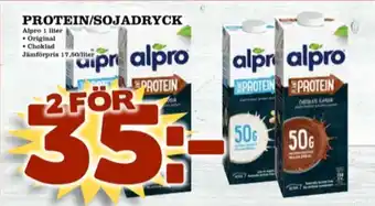 Matdax Protein sojadryck erbjuda