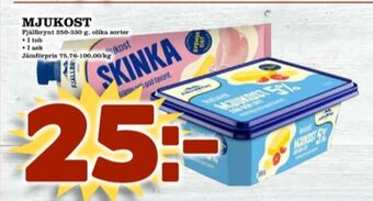 Matdax Fjällbrynt mjukost erbjuda