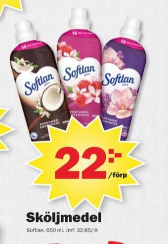 Pekås Softlan sköljmedel erbjuda