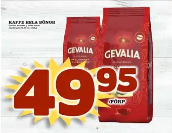 Matdax Gevalia kaffe malet erbjuda