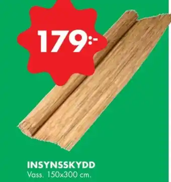 ÖoB Savory insynsskydd erbjuda