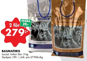 ÖoB Lazzat basmatiris erbjuda