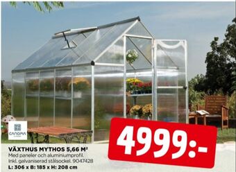 Jem&Fix Canopia växthus erbjuda