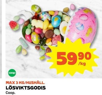 Coop Lösviktsgodis erbjuda