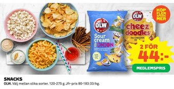 Coop Snacks erbjuda