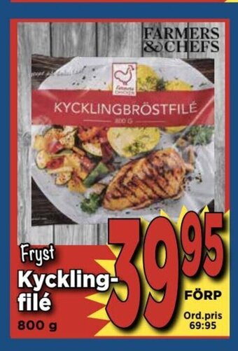 Supergrossen Kycklingfilé erbjuda