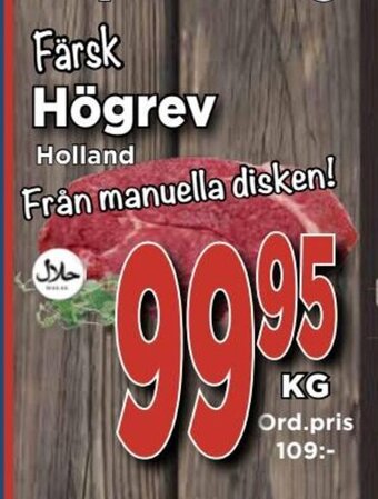 Supergrossen Högrev erbjuda