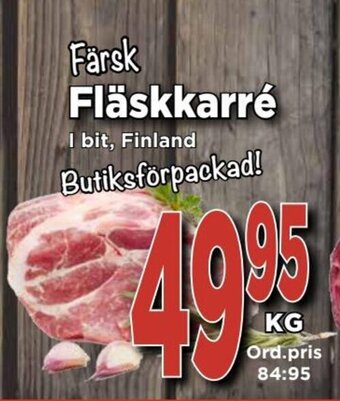 Supergrossen Fläskkarré erbjuda