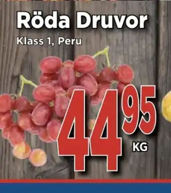 Röda Druvor