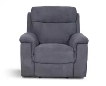 EM Home Las vegas fåtölj med recliner, el & usb tyg enjoy mörkgrå 24 erbjuda