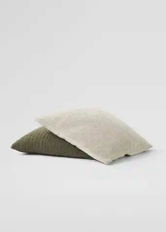 Mango Kuddfodral bomull struktur 60x60 cm erbjuda