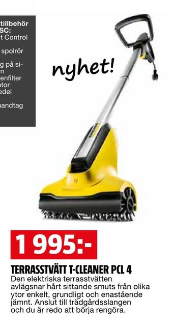 Bauhaus Terrasstvätt t-cleaner pcl 4 erbjuda