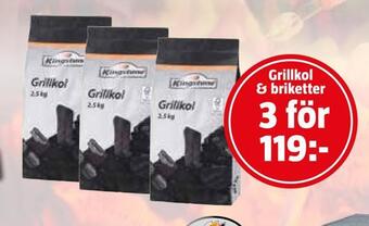 Bauhaus Grillkol & briketter erbjuda