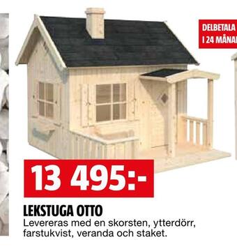 Bauhaus Lekstuga otto erbjuda