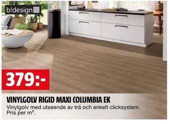 Bauhaus Vinylgolv rigid maxi columbia ek erbjuda