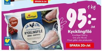 City Gross Kycklingfilé erbjuda