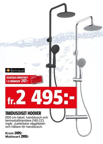 Bauhaus Takduschset hoover erbjuda