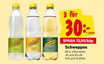 City Gross Schweppes erbjuda