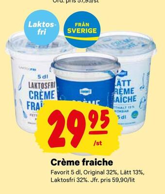City Gross Crème fraiche erbjuda