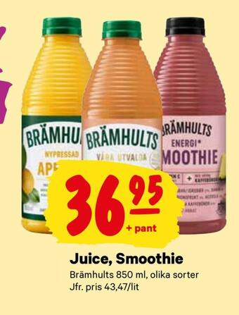 City Gross Juice, smoothie erbjuda