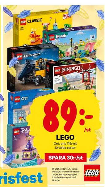 City Gross Lego erbjuda