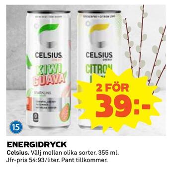 Coop Daglivs Energidryck erbjuda