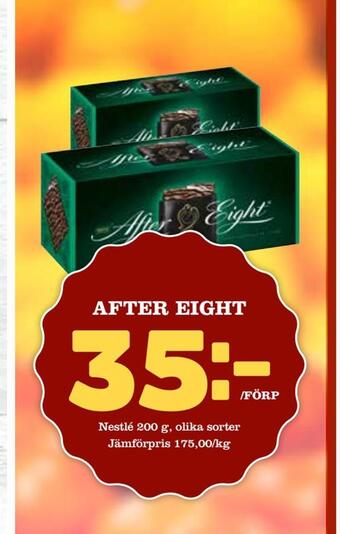 Matvärlden Tensta After eight erbjuda