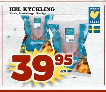 Matvärlden Tensta Hel kyckling erbjuda