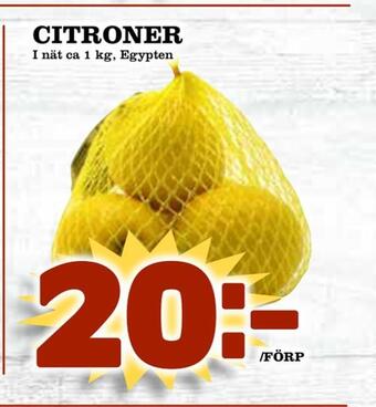 Matvärlden Tensta Citroner erbjuda