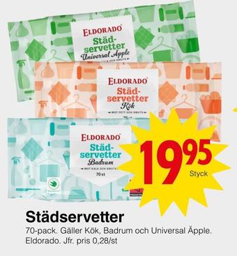 Matöppet Städservetter erbjuda