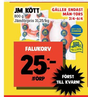 MatArket Falukorv erbjuda