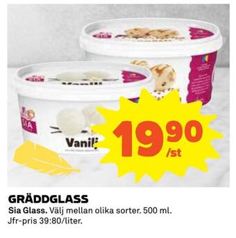 Coop Daglivs Gräddglass erbjuda