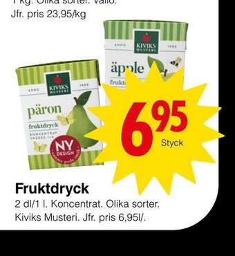 Matöppet Fruktdryck erbjuda