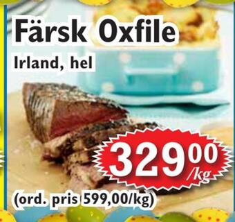 T-jarlen Färsk oxfile erbjuda