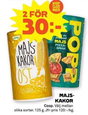 Stora Coop Majskakor erbjuda