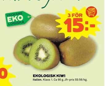 Stora Coop Ekologisk kiwi erbjuda
