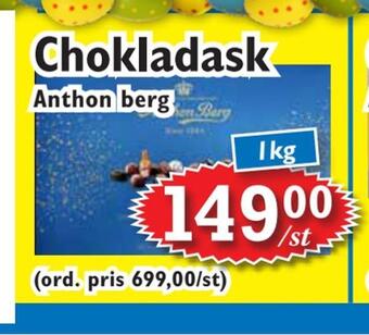 T-jarlen Chokladask erbjuda
