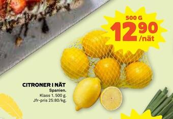 Stora Coop Citroner i nät erbjuda