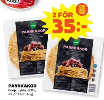 Stora Coop Pannkakor erbjuda