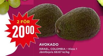 Willys Avokado erbjuda