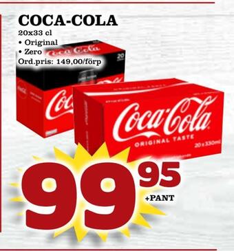 Supergrossen Coca-cola erbjuda