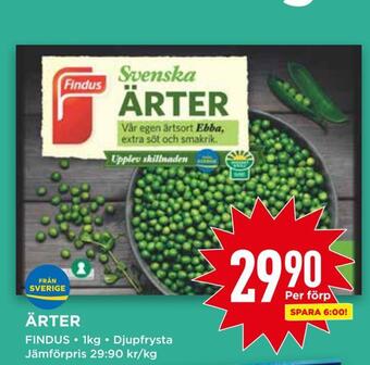 Willys Ärter erbjuda