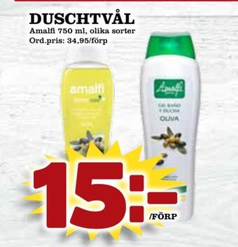 Duschtvål