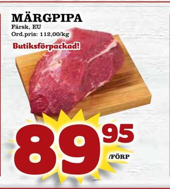 Supergrossen Märgpipa erbjuda