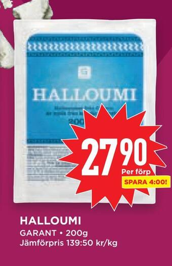 Willys Hemma Halloumi erbjuda