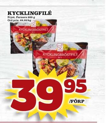 Supergrossen Kycklingfilé erbjuda
