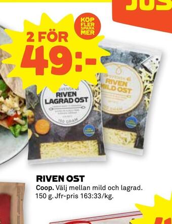 Stora Coop Riven ost erbjuda